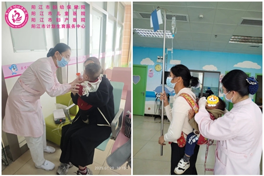 急诊护士帮助孩子顺利完成治疗.jpg
