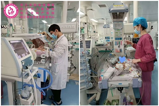 新生儿科医护人员细心照料“小天使们”.jpg